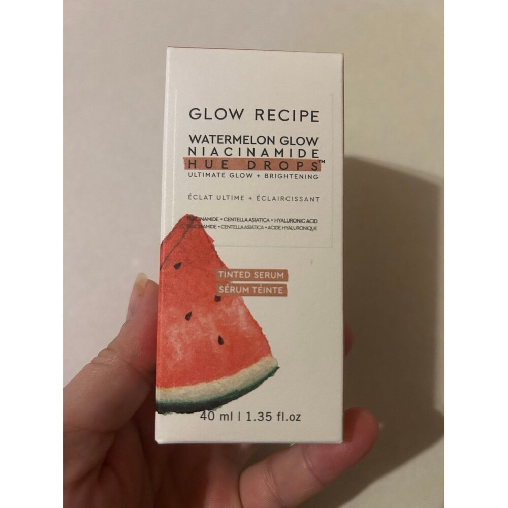 Glow Recipe Watermelon Glow Niacinamide Hue Drops Tinted Serum 40 ml/1.35 fl oz
